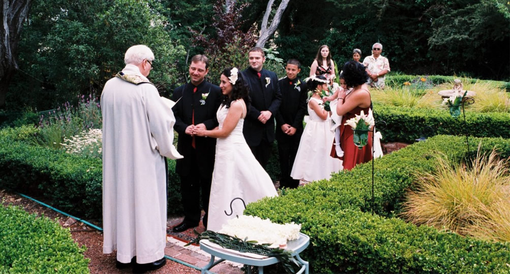 monterey-california-garden-wedding monterey california garden wedding