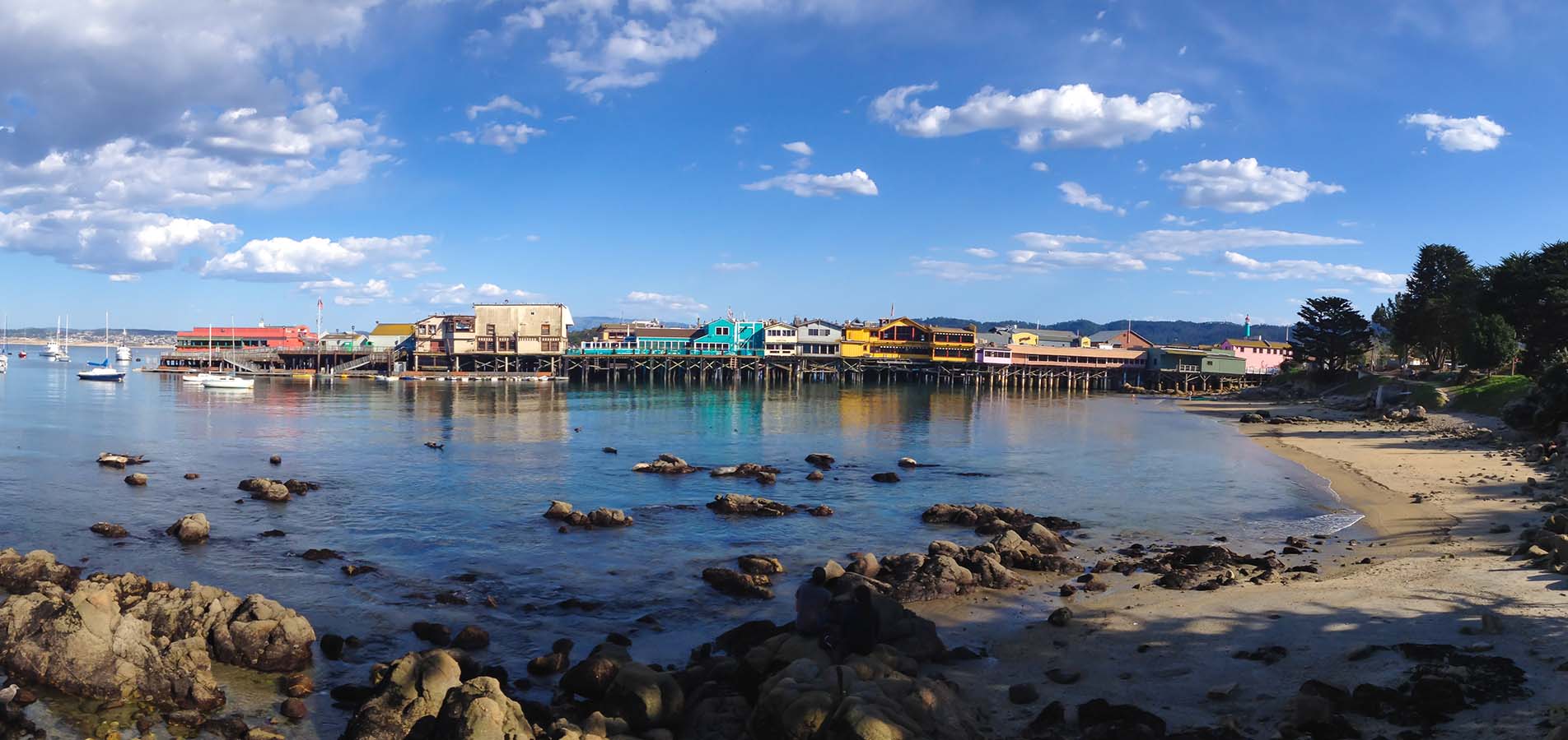 Fisherman's Wharf at Monterey Bay California