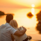 couple on the beach